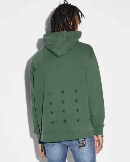 Ksubi Blocked Biggie Hoodie Emerald