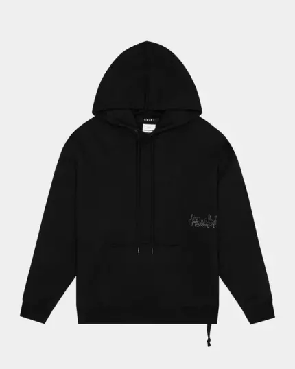 Ksubi Krystal Bling Biggie Hoodie Black